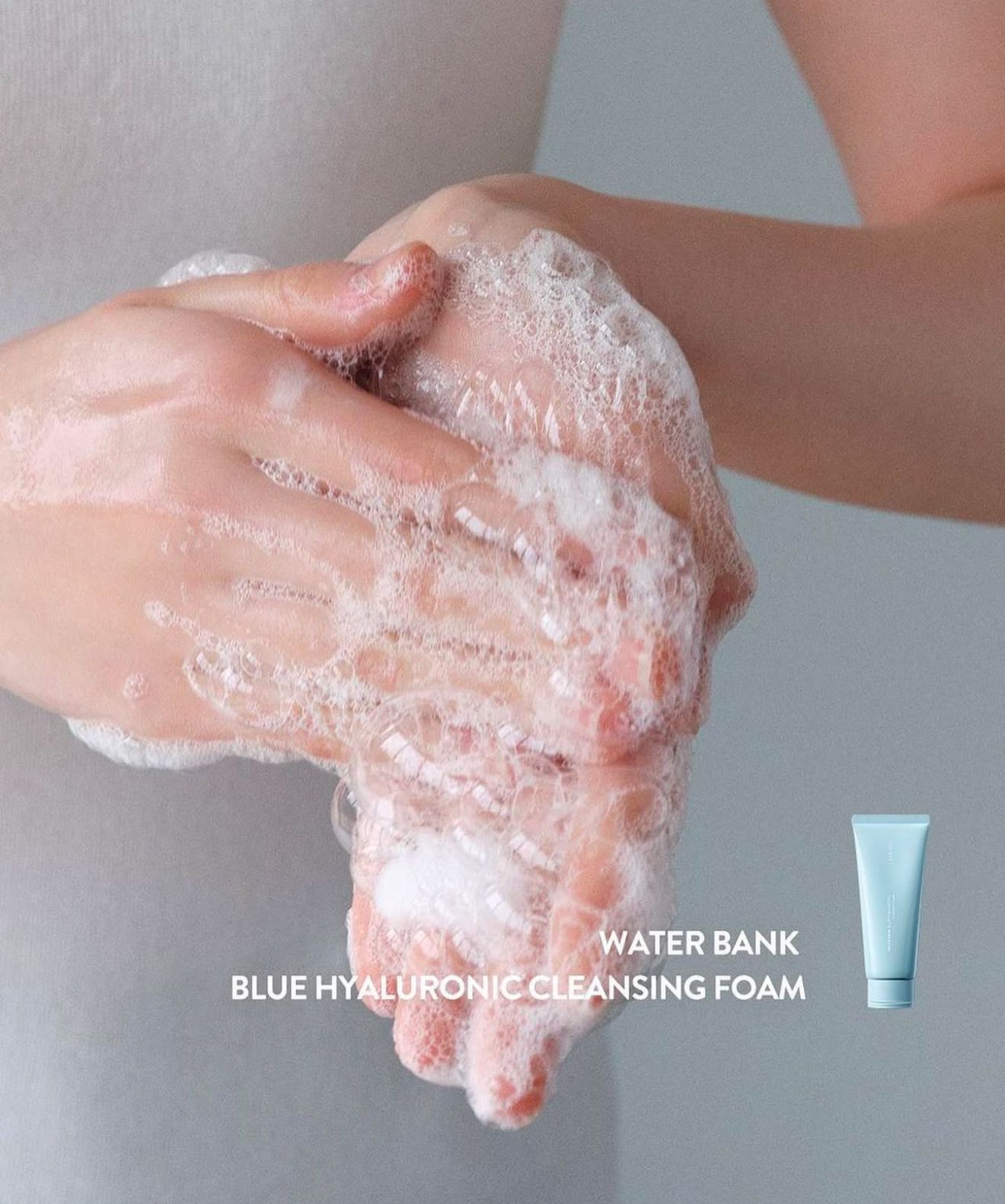 Laneige Water Bank Blue Hyaluronic Cleansing Foam 30g