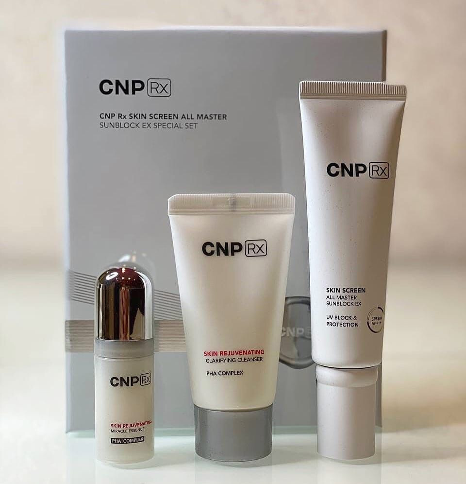 CNP Skin Screen All Master Sunblock EX SPF50+ PA++++ 50ml set