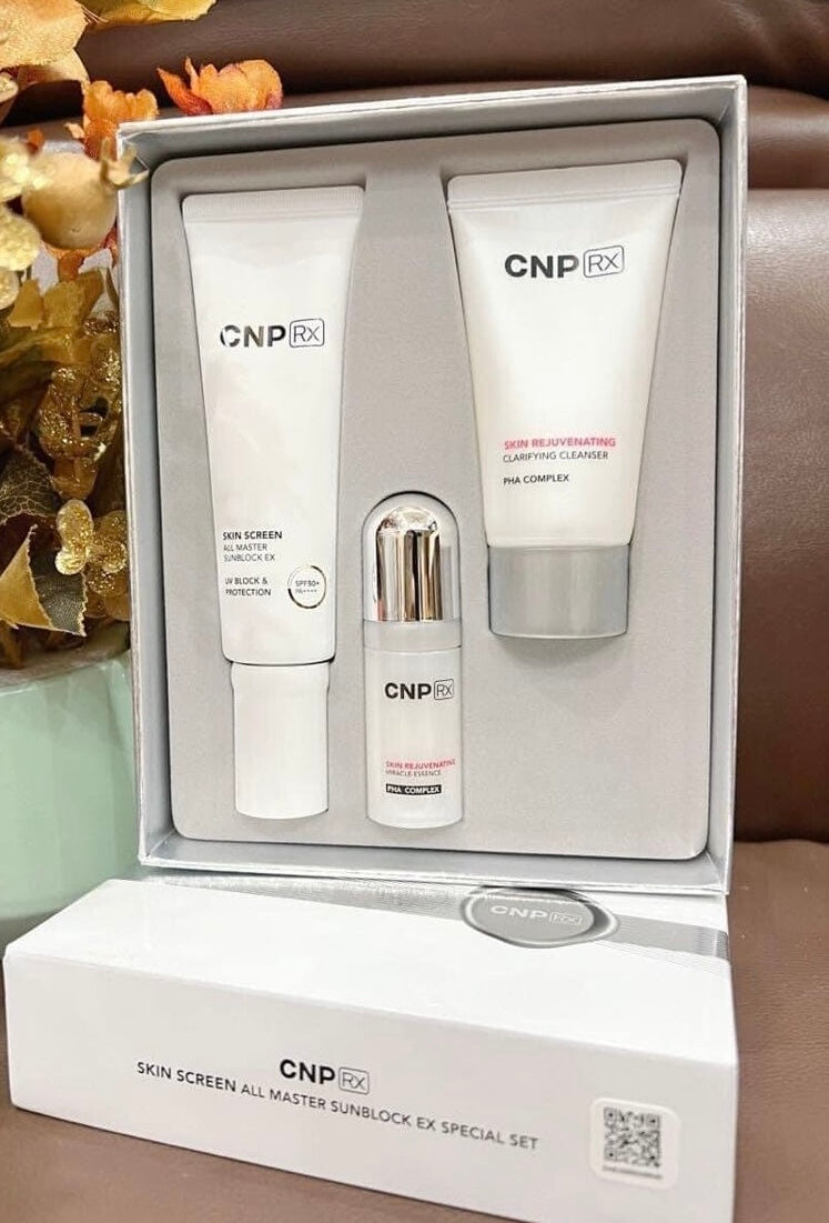CNP Skin Screen All Master Sunblock EX SPF50+ PA++++ 50ml set