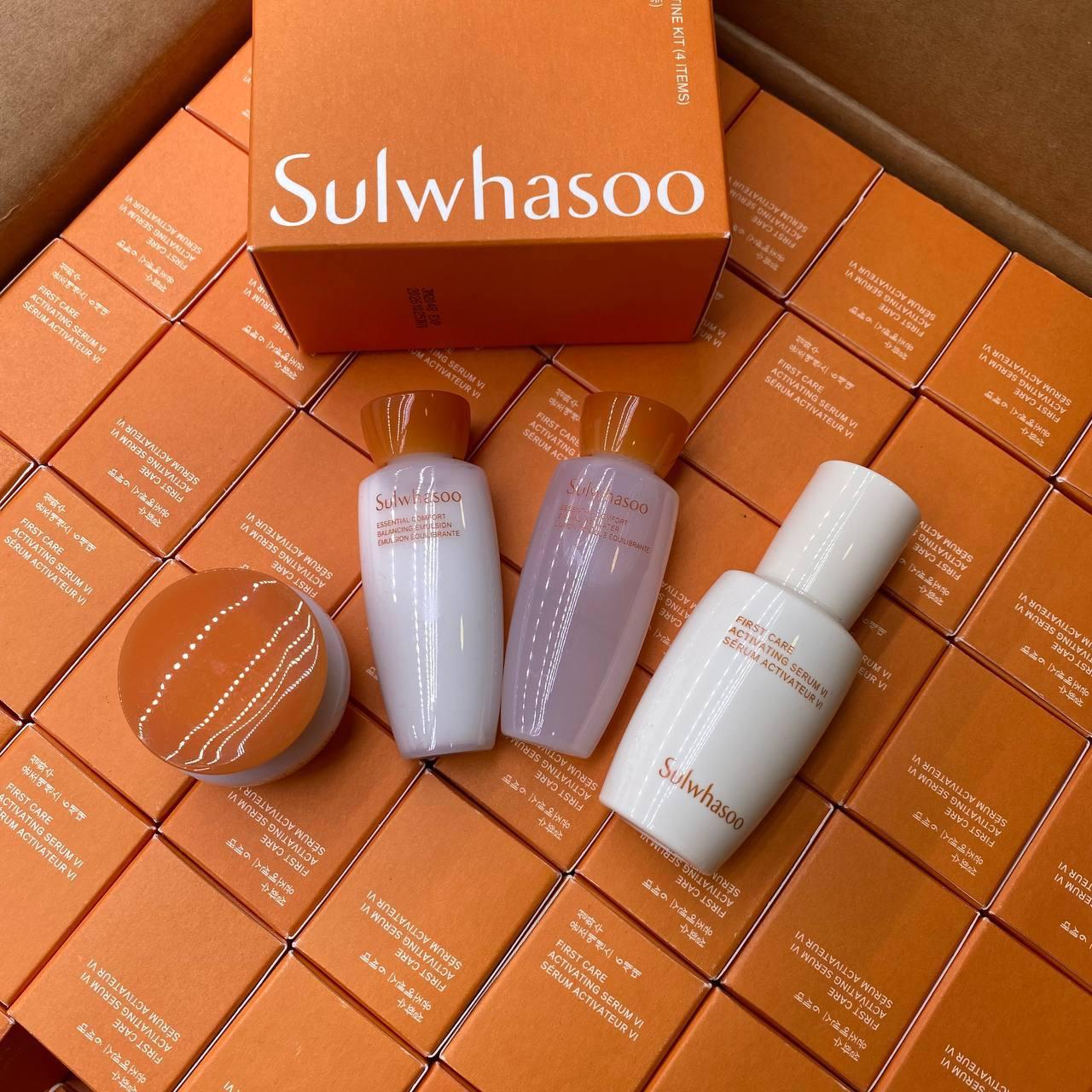 Sulwhasoo Essential Comfort Daily Routine Kit (4 items)