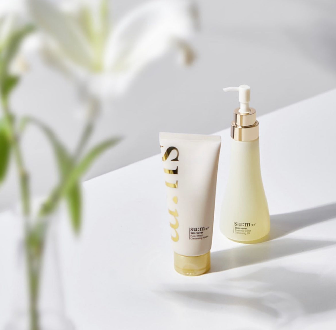 su:m37˚ Skin Saver Essential Cleansing Foam special set