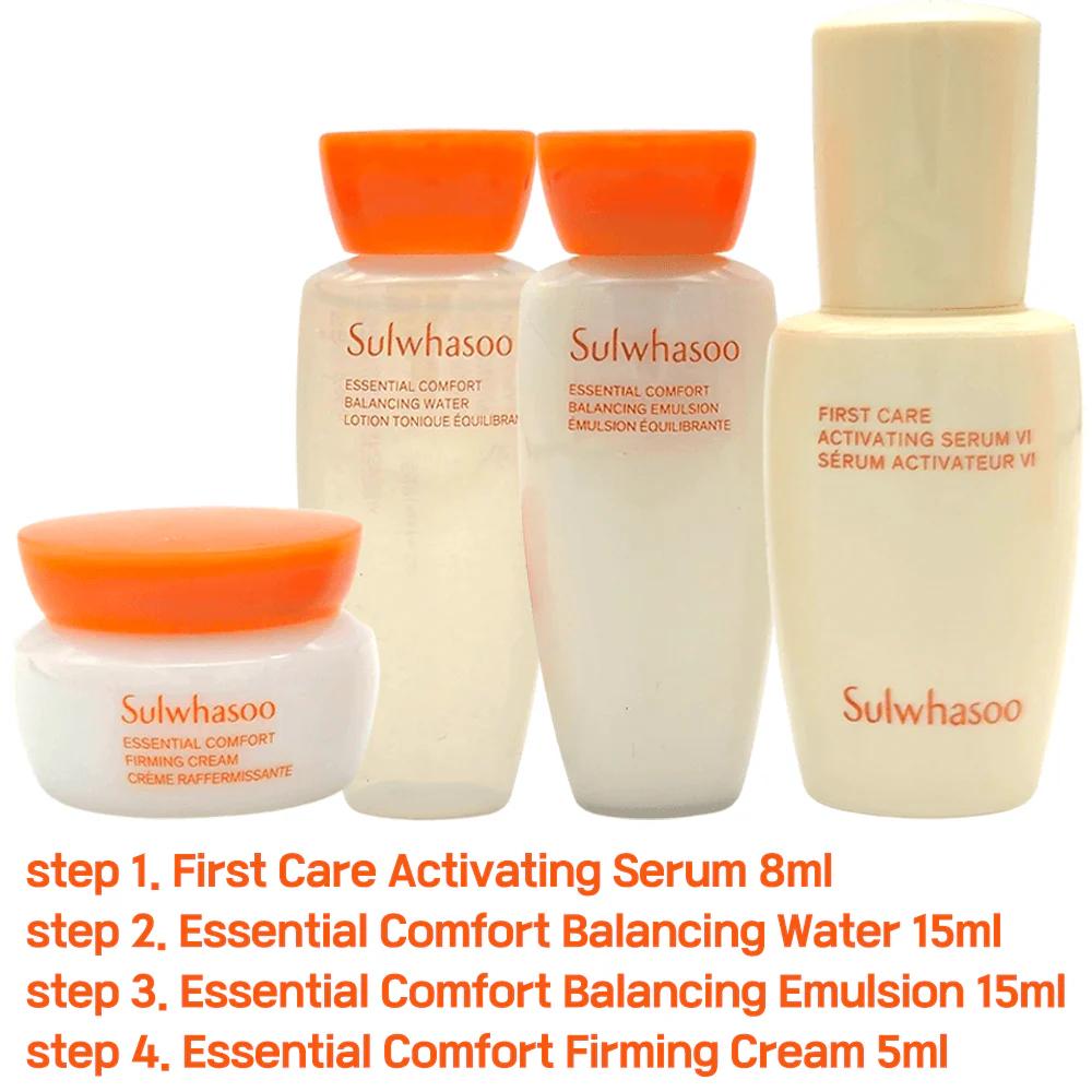 Sulwhasoo Essential Comfort Daily Routine Kit (4 items)