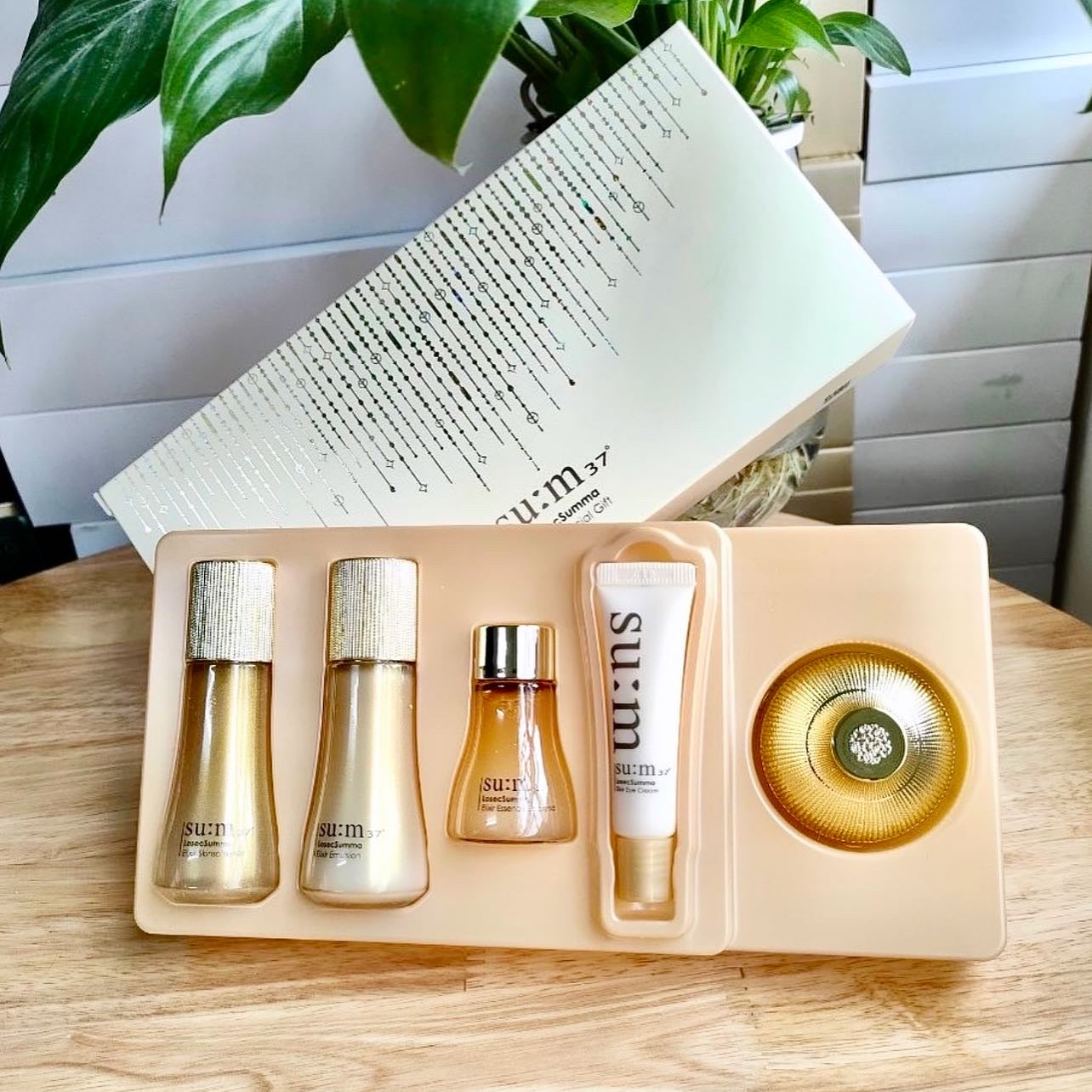 SUM37 SU:M LosecSumma Elixir Special 5pcs special gift kit sample travel kit