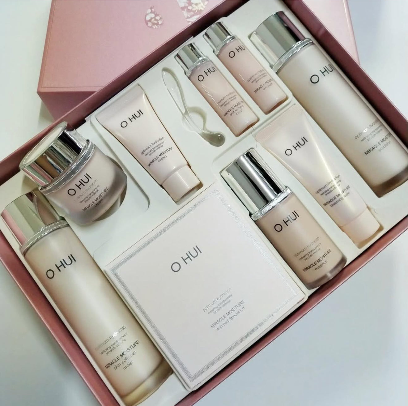 OHUI Korean premium Miracle Moisture optimum hydration set with ceramids