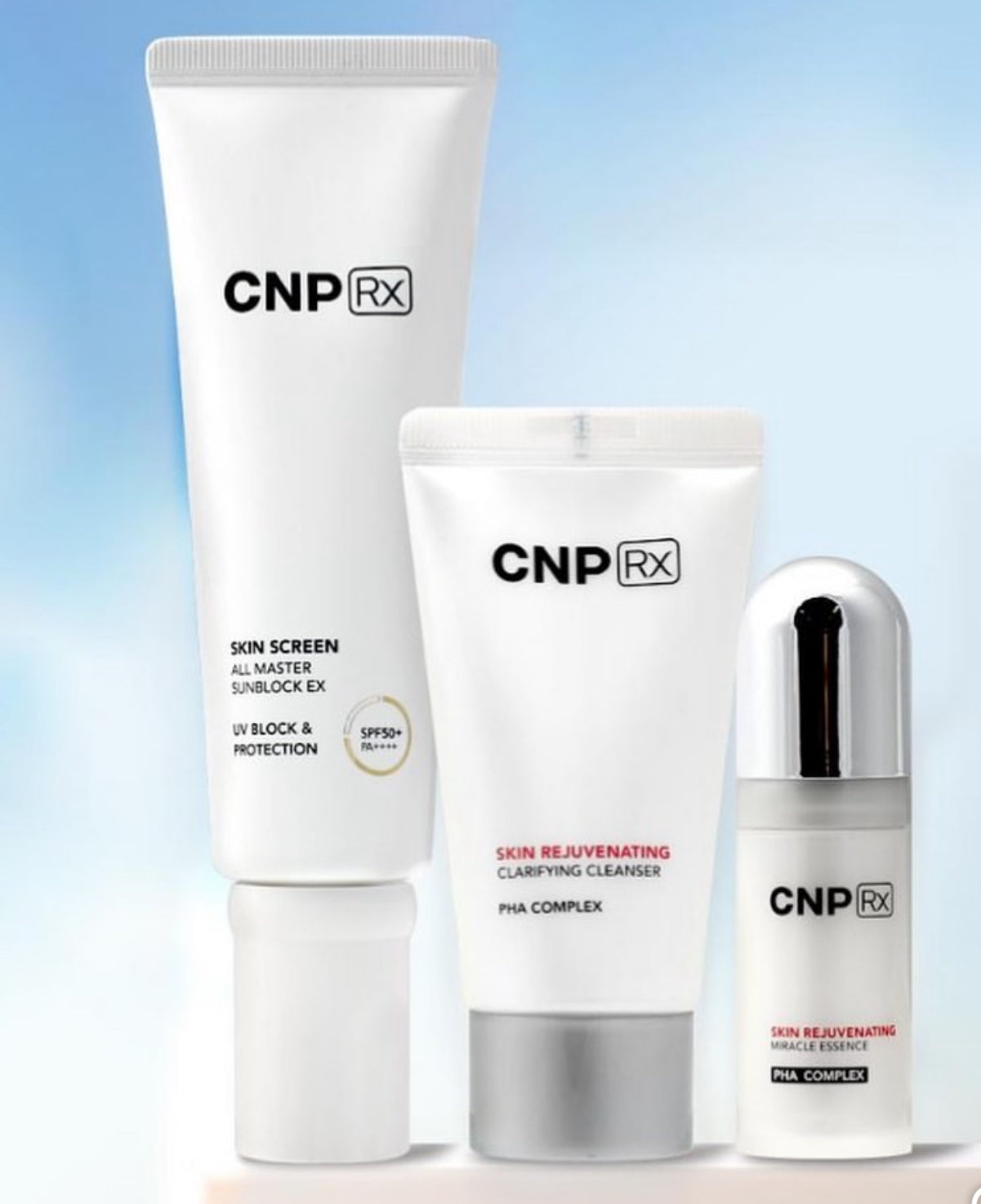 CNP Skin Screen All Master Sunblock EX SPF50+ PA++++ 50ml set