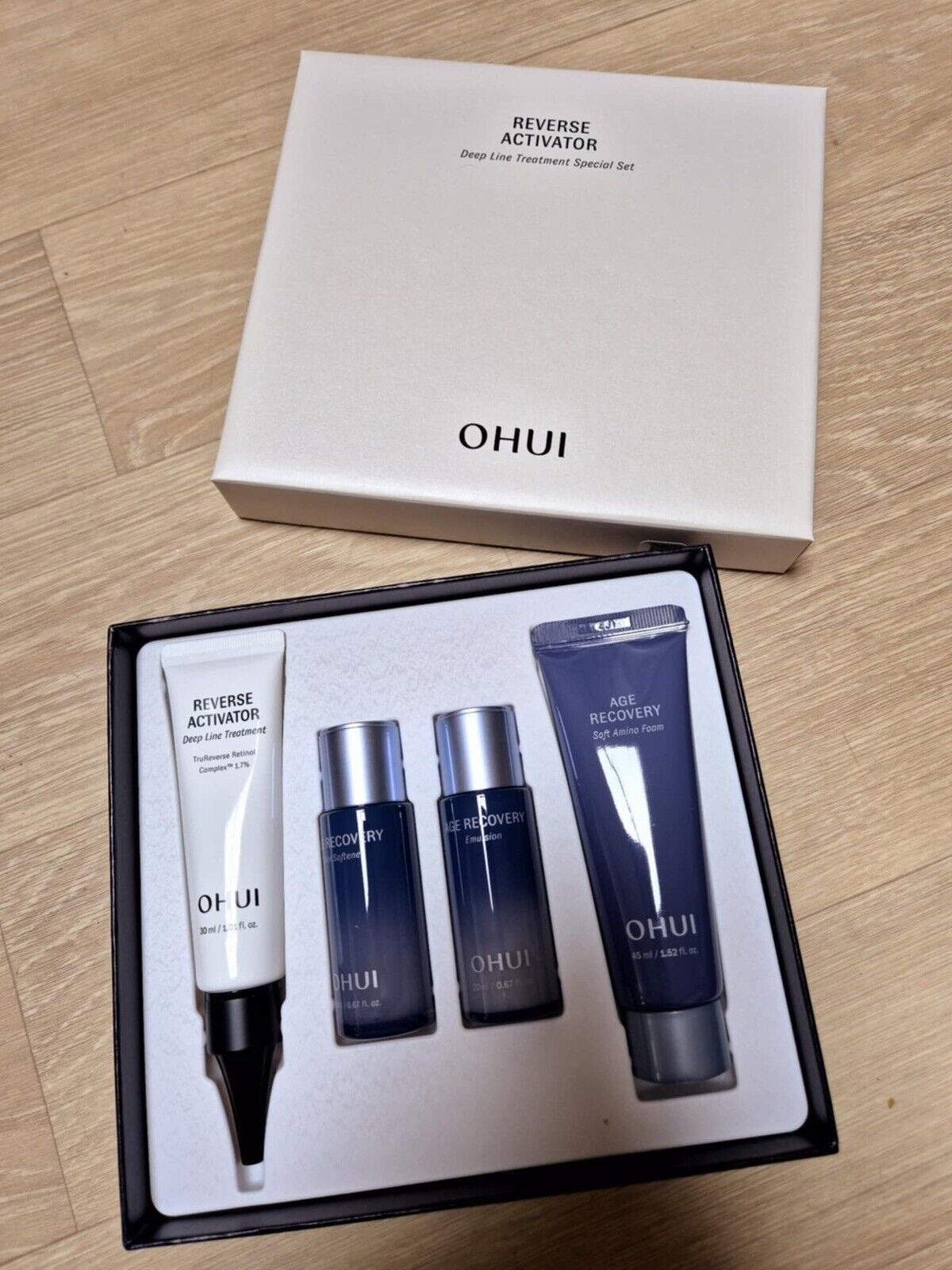 OHUI Reverse Activator Deep Line Treatment Special Set
