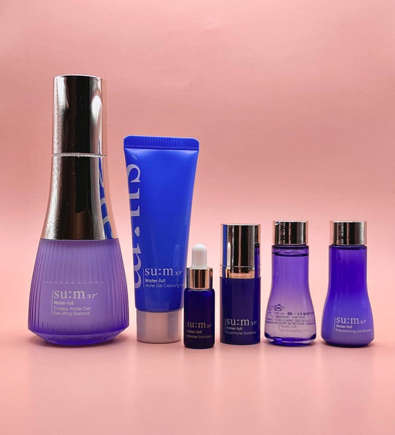 SU:M37 – Water-full Timeless Water Gel Eye Lifting Essence Set