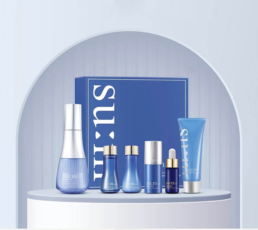 SU:M37 – Water-full Timeless Water Gel Eye Lifting Essence Set