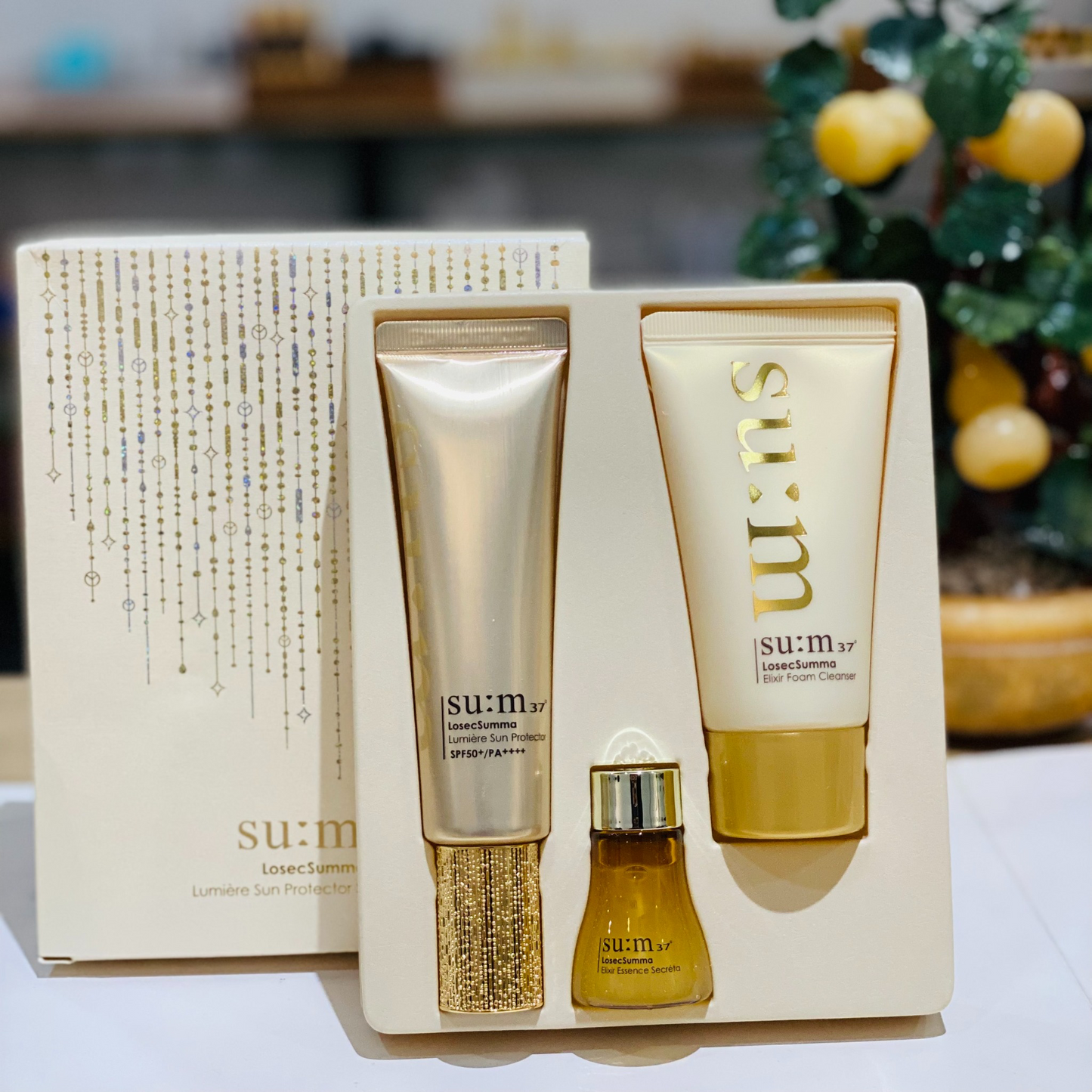 SU:M37 LosecSumma Lumiere Sun Protector Special Set 3 Items Anti Aging