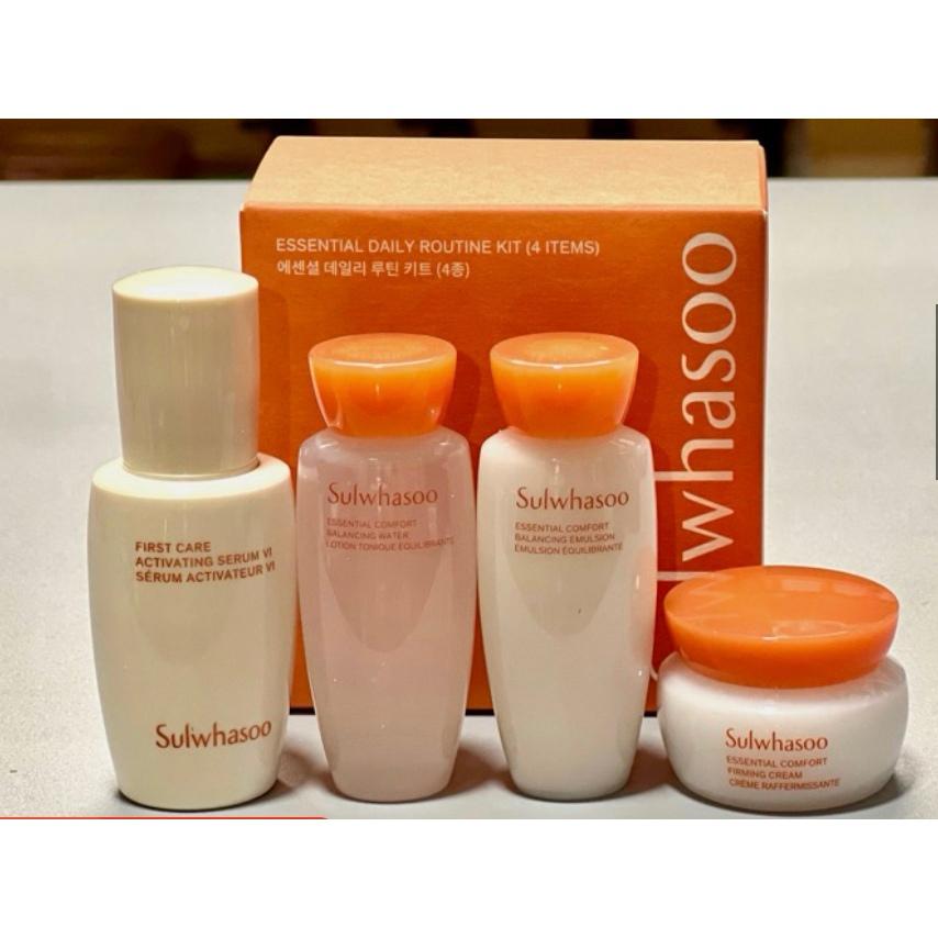 Sulwhasoo Essential Comfort Daily Routine Kit (4 items)