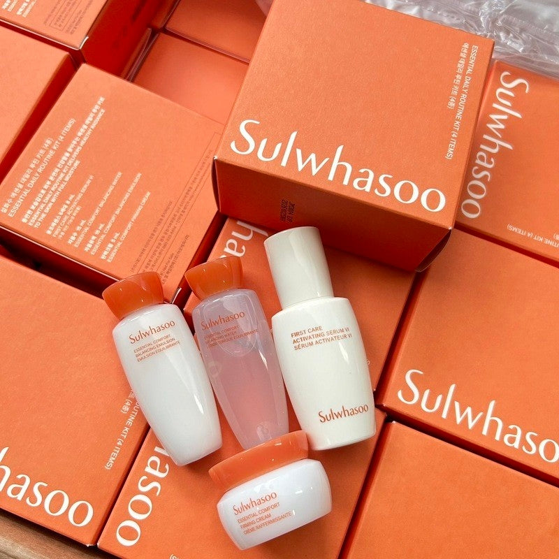 Sulwhasoo Essential Comfort Daily Routine Kit (4 items)