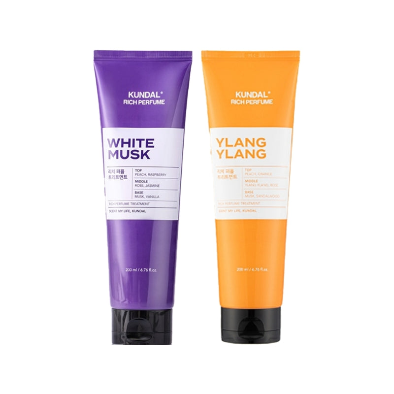 KUNDAL Rich Perfume Hair Treatment White Musk 200ml