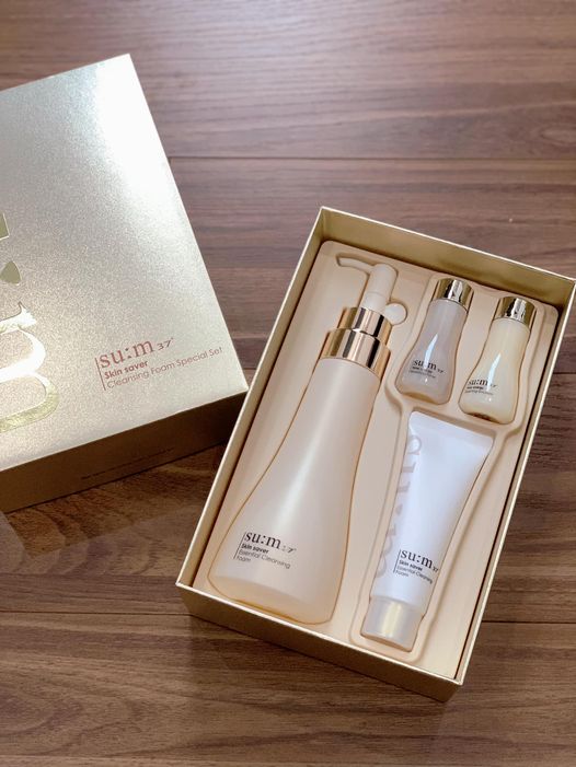 su:m37˚ Skin Saver Essential Cleansing Foam special set