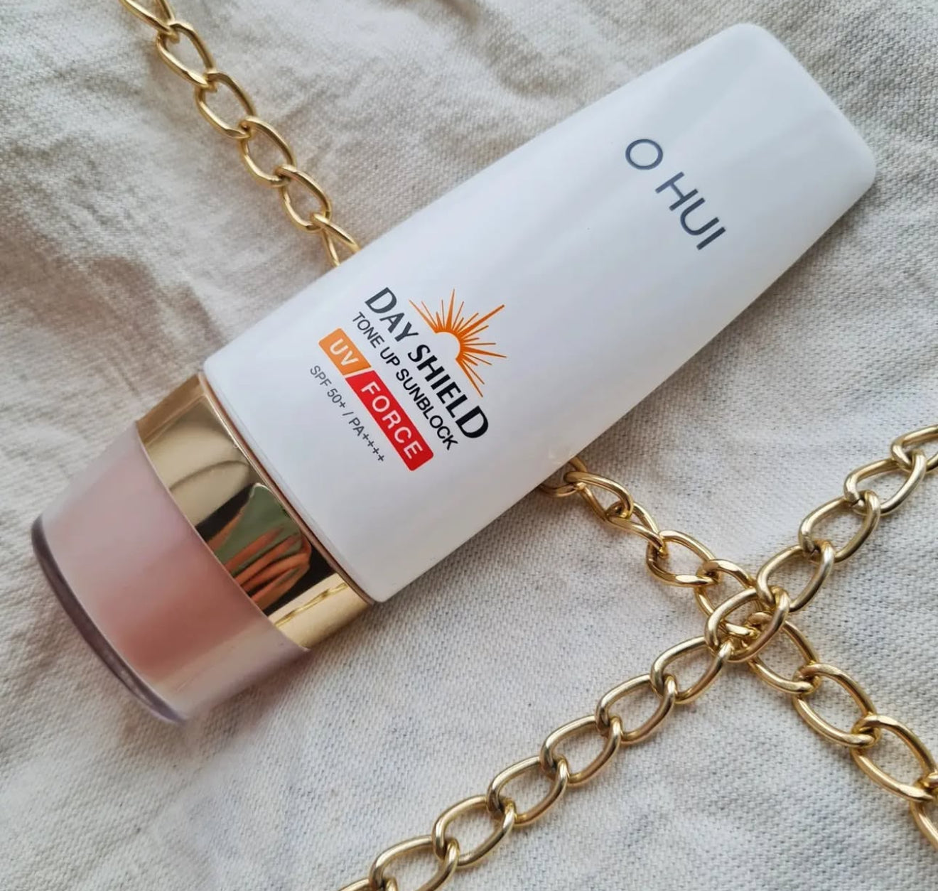 OHUI SPF50+/PA++++ uv force set with toner, emulsion and cleansing foam