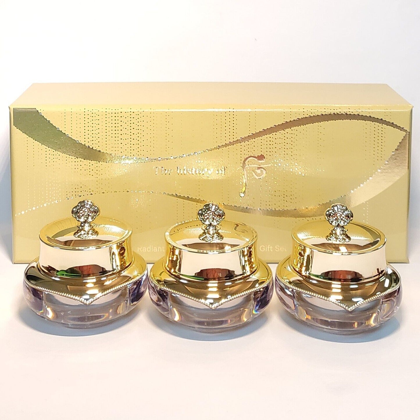 The History Of Whoo Cheongidan Radiant Regenerating Cream Trio Gift set 10 ml x 3 jars