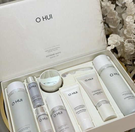 OHUI korean premium brand Extreme White set agains pigmentation and melasma