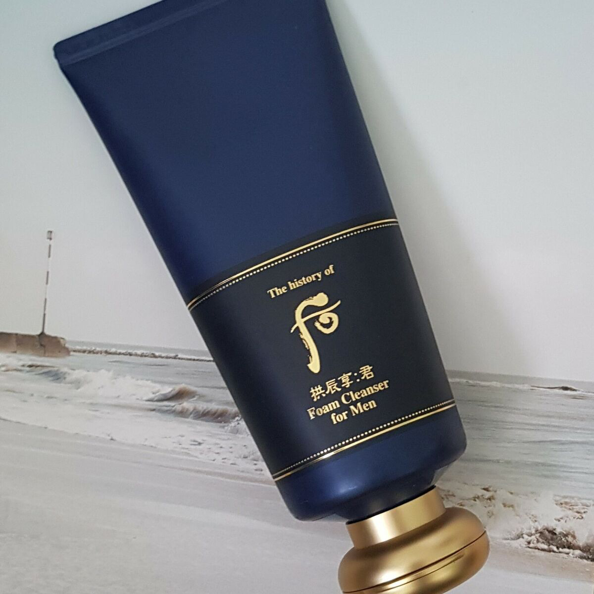 THE HISTORY OF WHOO Gongjinhyang Cleansing Foam Special Set for men 180ml + 40ml