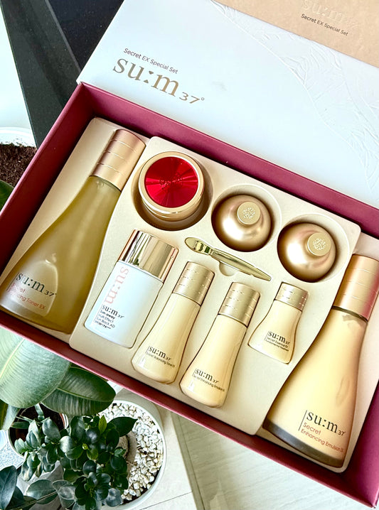 Su:m 37 secret ex special set for young skin with first sings of aging