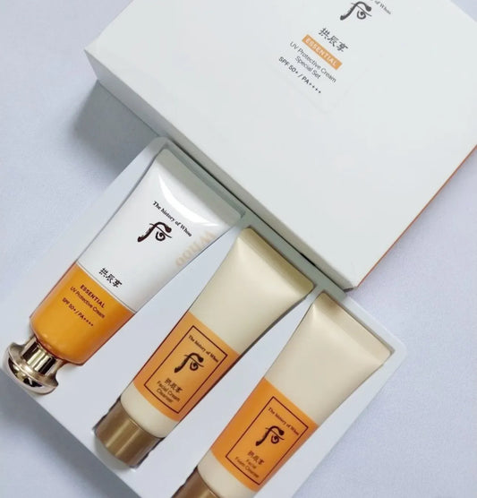 The History of Whoo  Essential UV Protective Cream Special Set SPF 50+/PA++++